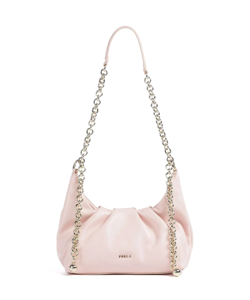 Furla Delia Mini Schultertasche dusty pink
