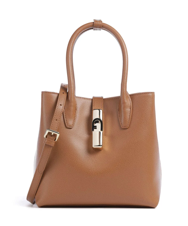 Furla Goccia S Handtasche tabacco