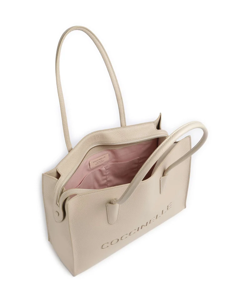 Coccinelle Myrtha Shopper sandshell