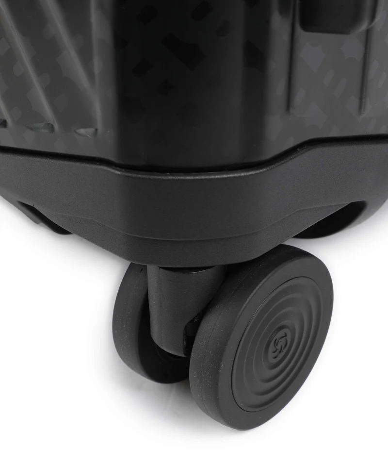 Samsonite Lite-Box Alu Boss Edition 4-Rollen Trolley graphite monogram