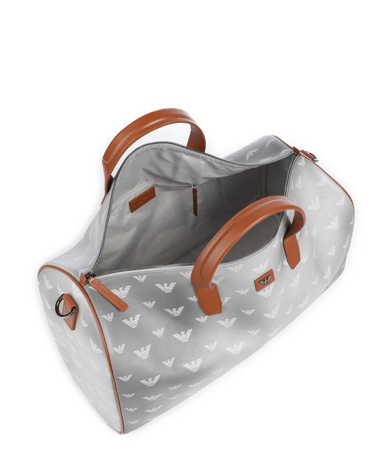 Emporio Armani Special Minorca Weekender grey/eagle allover