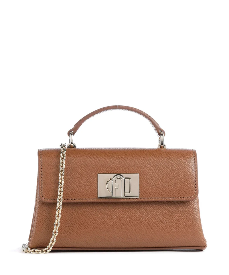 Furla 1927 Mini Umhängetasche cognac