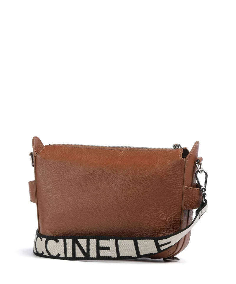 Coccinelle Gretel Ribbon Umhängetasche cognac