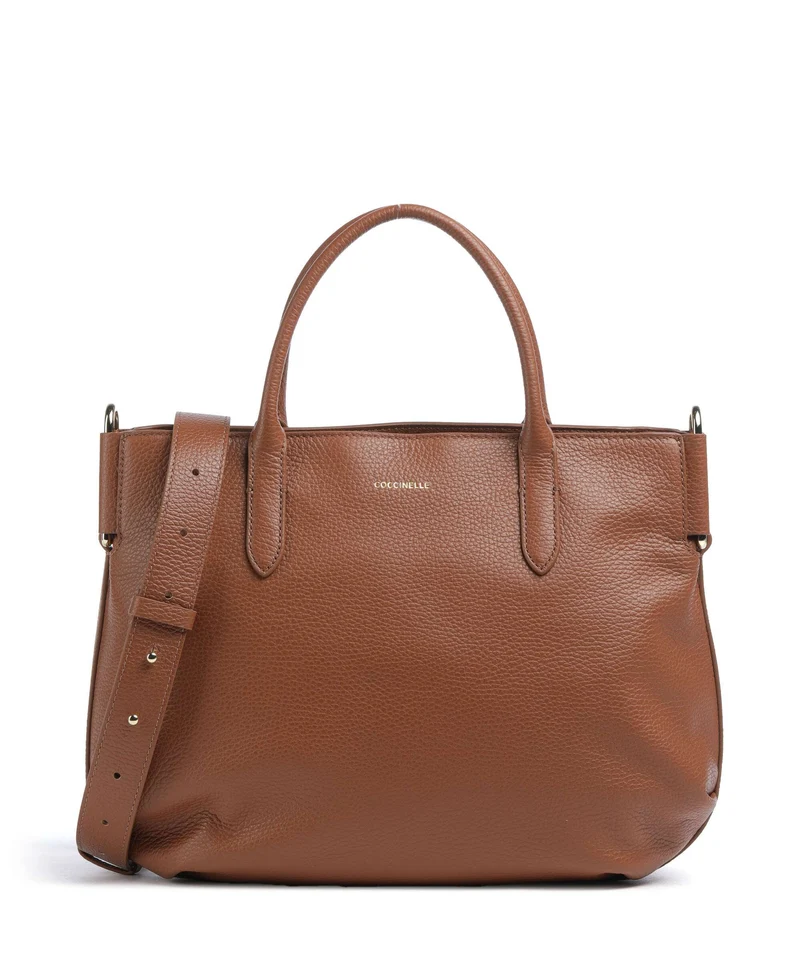 Coccinelle Rebekka Handtasche cognac