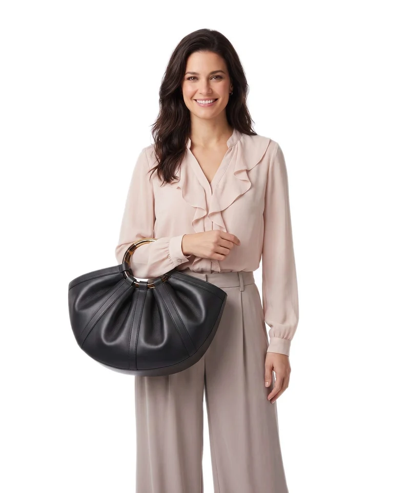 Coccinelle Shell Handtasche noir