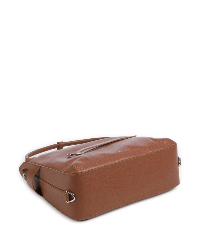 Coccinelle Gretel Ribbon Beuteltasche cognac