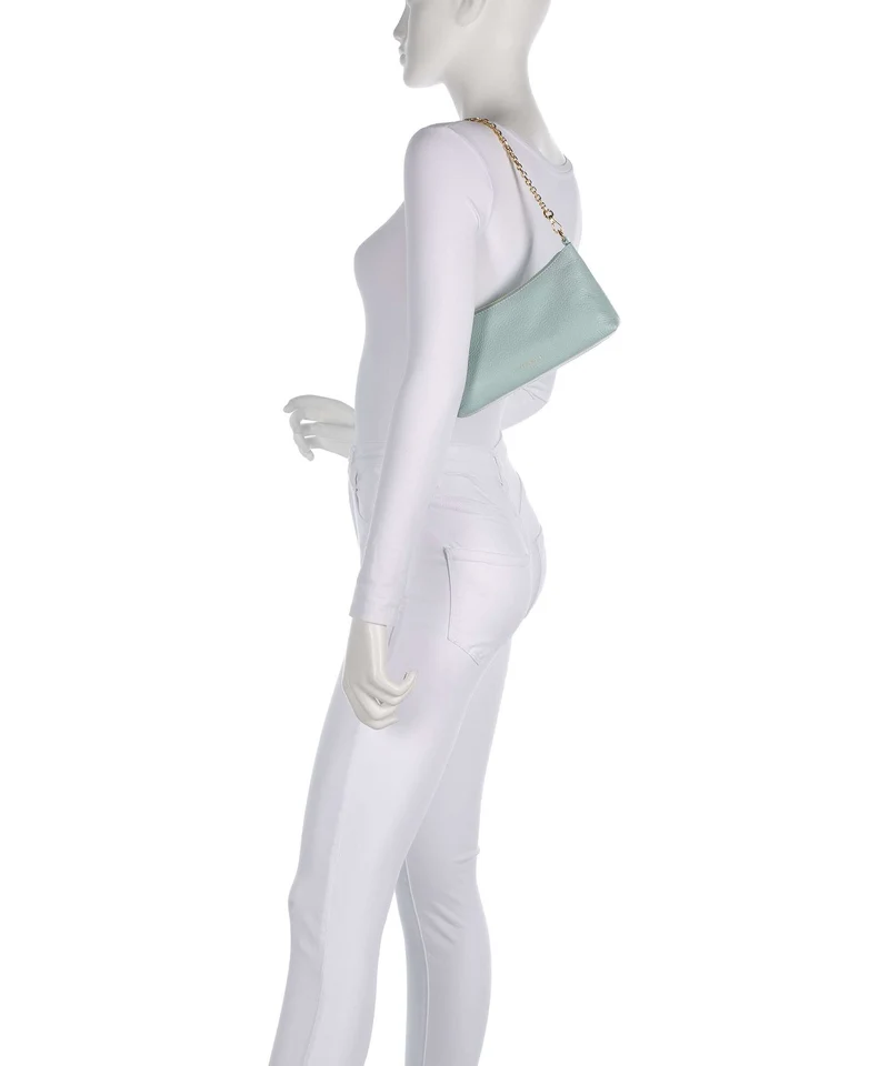 Coccinelle Aura Schultertasche aquamarine