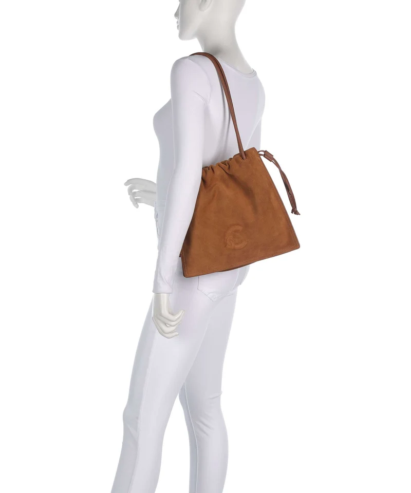 Coccinelle Dulse Bucket Handtasche cognac/cognac