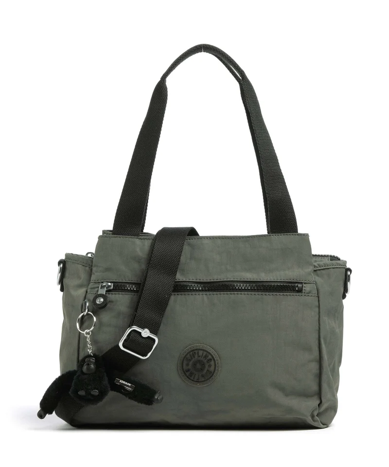 Kipling Basic Elysia Schultertasche green moss