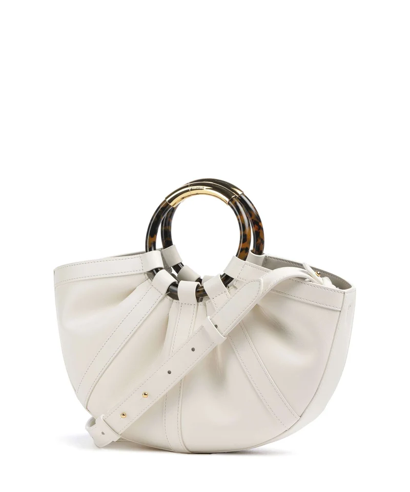 Coccinelle Shell Handtasche pearl