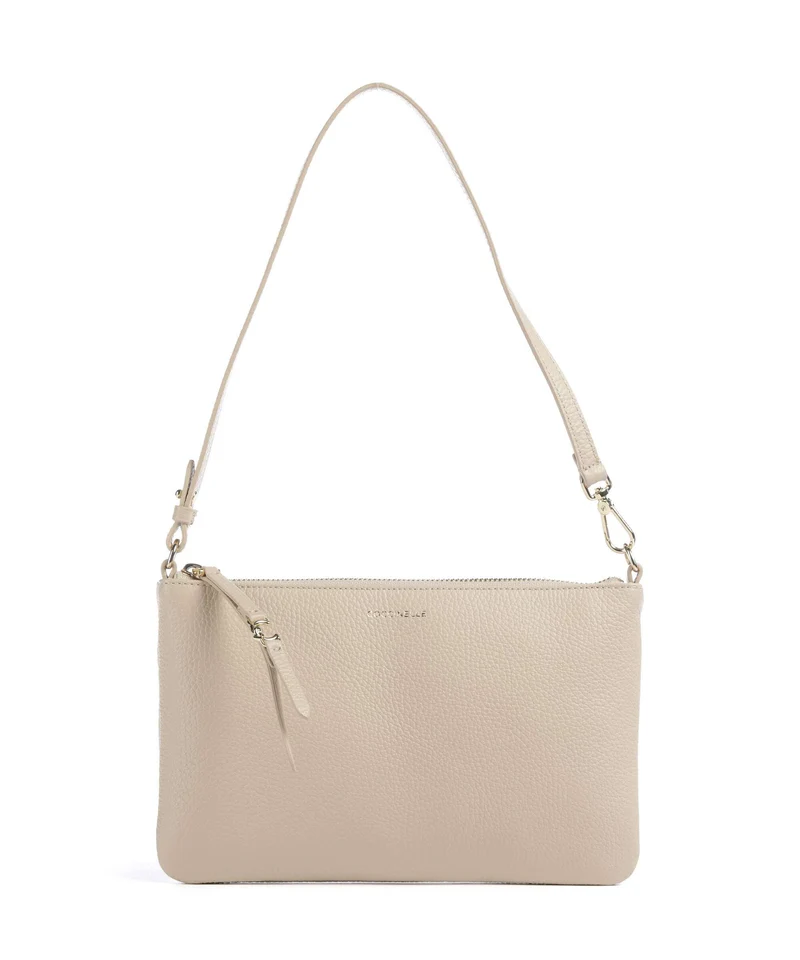 Coccinelle C-Easy Schultertasche sandshell