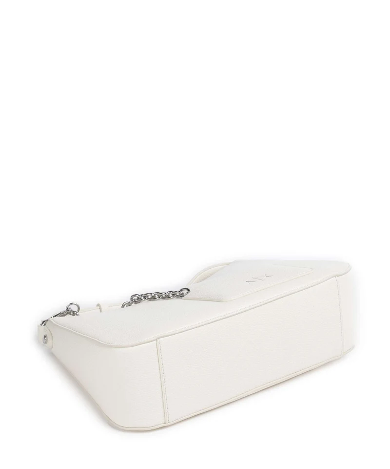 Armani Exchange Mila M Schultertasche off white