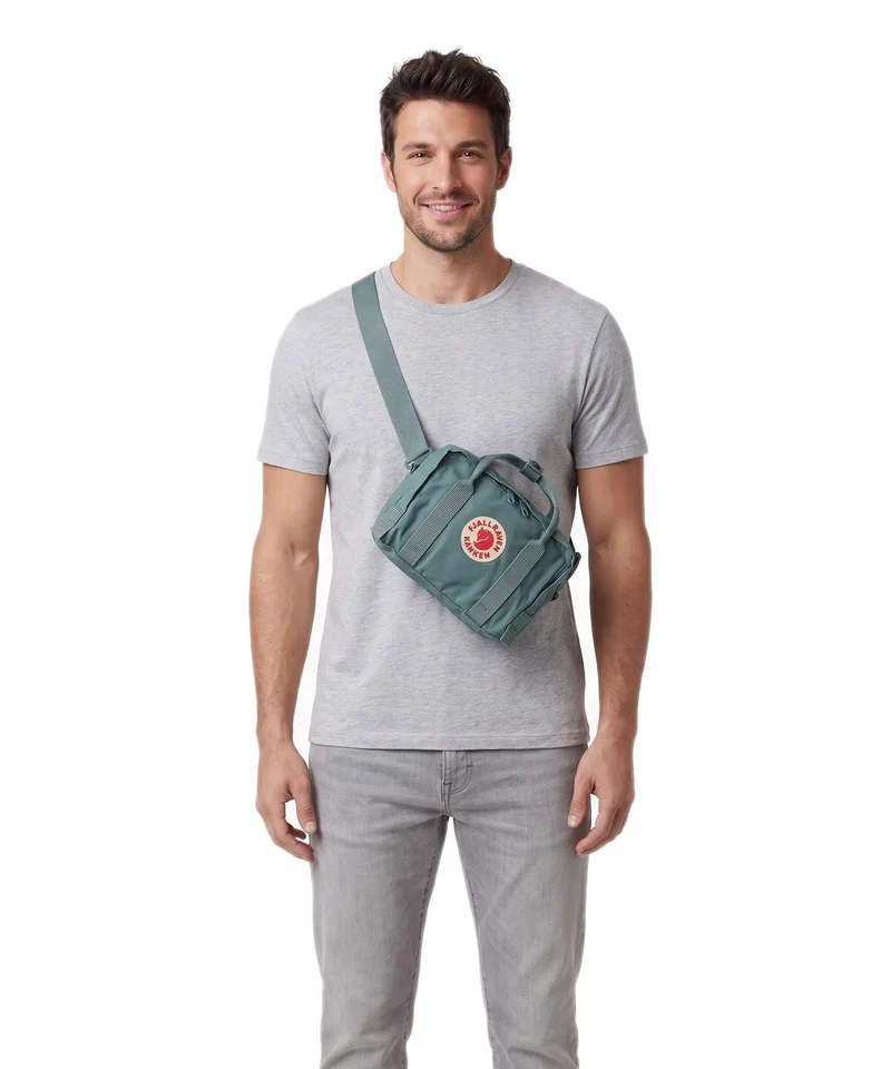 Fjällräven Kånken One Size Umhängetasche frost green