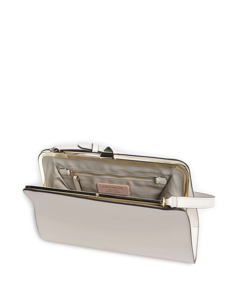 Coccinelle Liv Schultertasche pearl