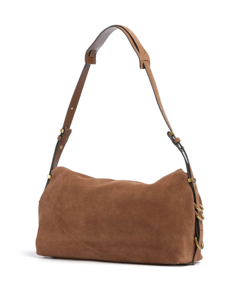 Pinko Saddle Classic Beuteltasche marrone/leone/antique gold