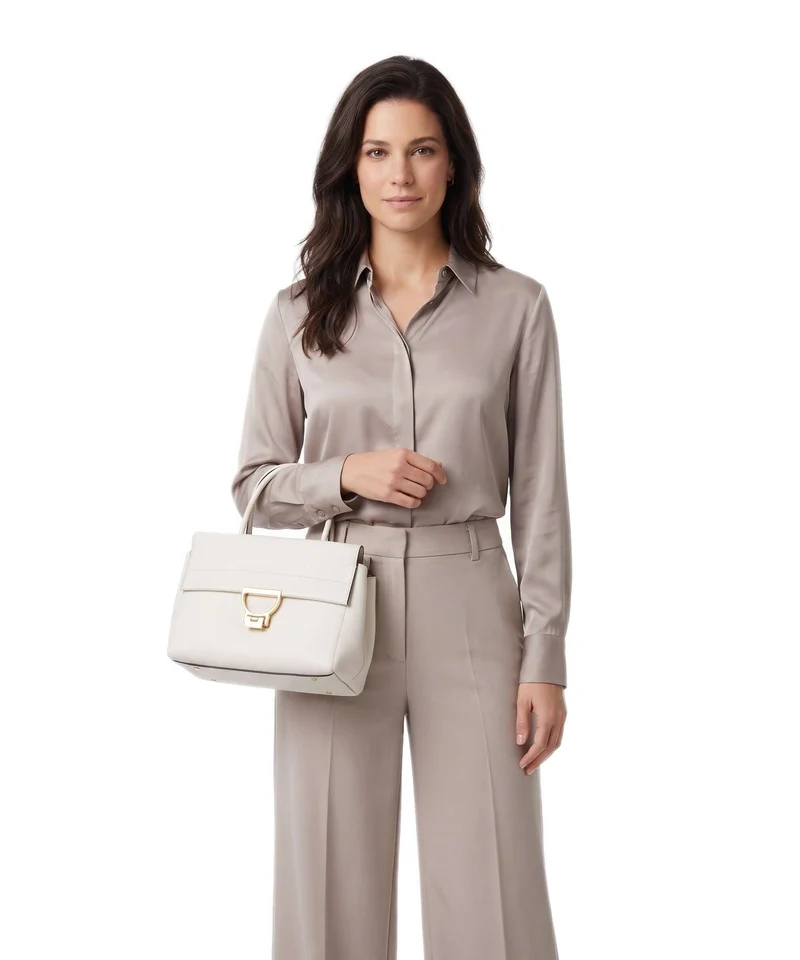 Coccinelle Arlettis Handtasche pearl