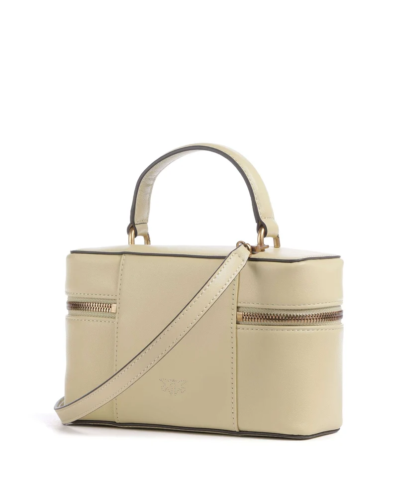 Pinko Vanity Mini Umhängetasche giallo vaniglia/antique gold