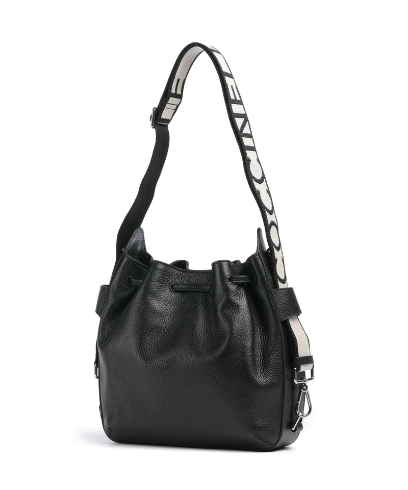 Coccinelle Gretel Ribbon Bucket Handtasche noir
