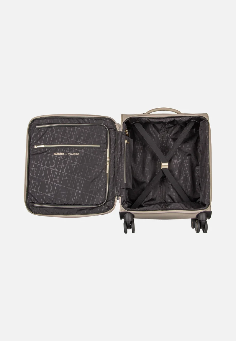 Barbara Stepp 4W Trolley S Exp Satin Nude - Koffer