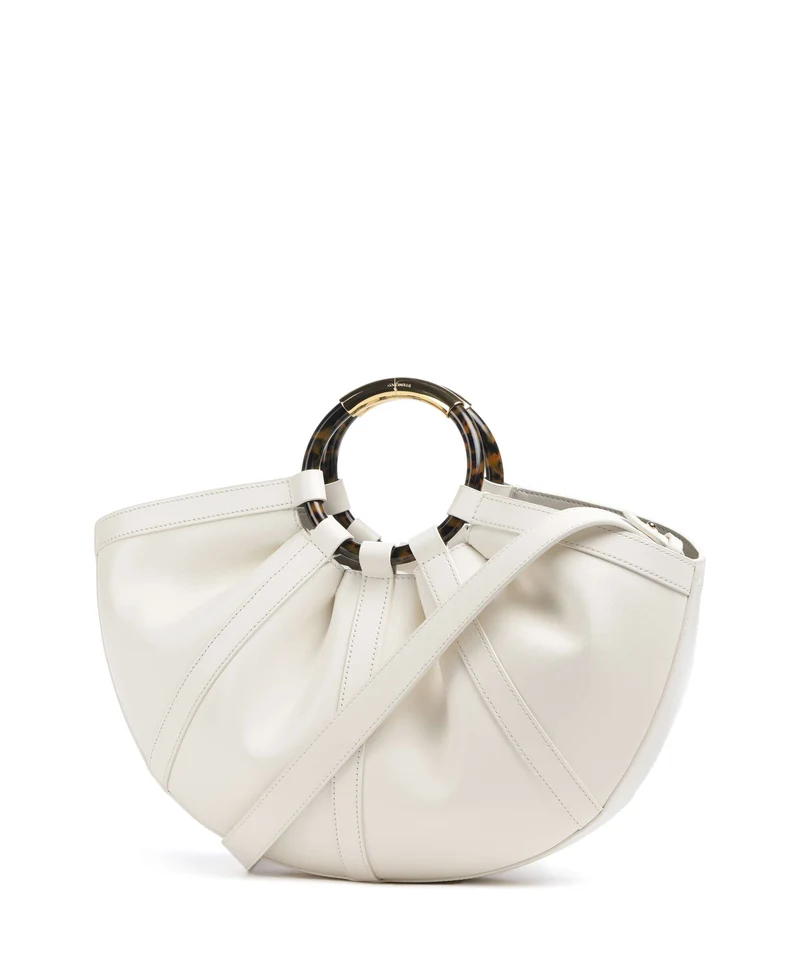 Coccinelle Shell Handtasche pearl