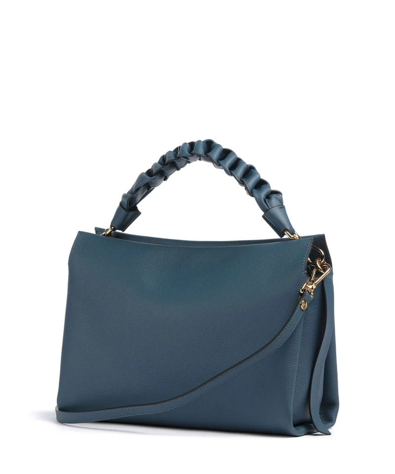 Coccinelle Boheme Grana Double Beuteltasche deep blue/sandshell