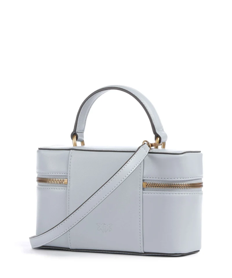 Pinko Vanity Mini Umhängetasche azzurro celeste/antique gold