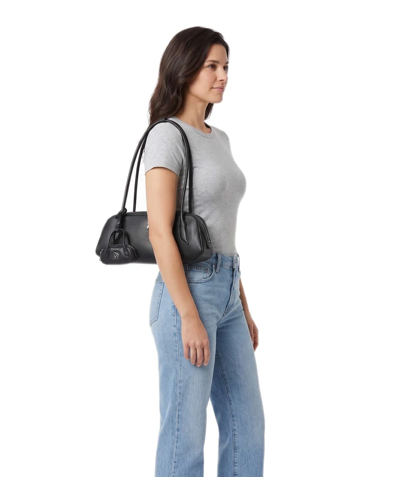 DKNY Tiana Schultertasche black/silver