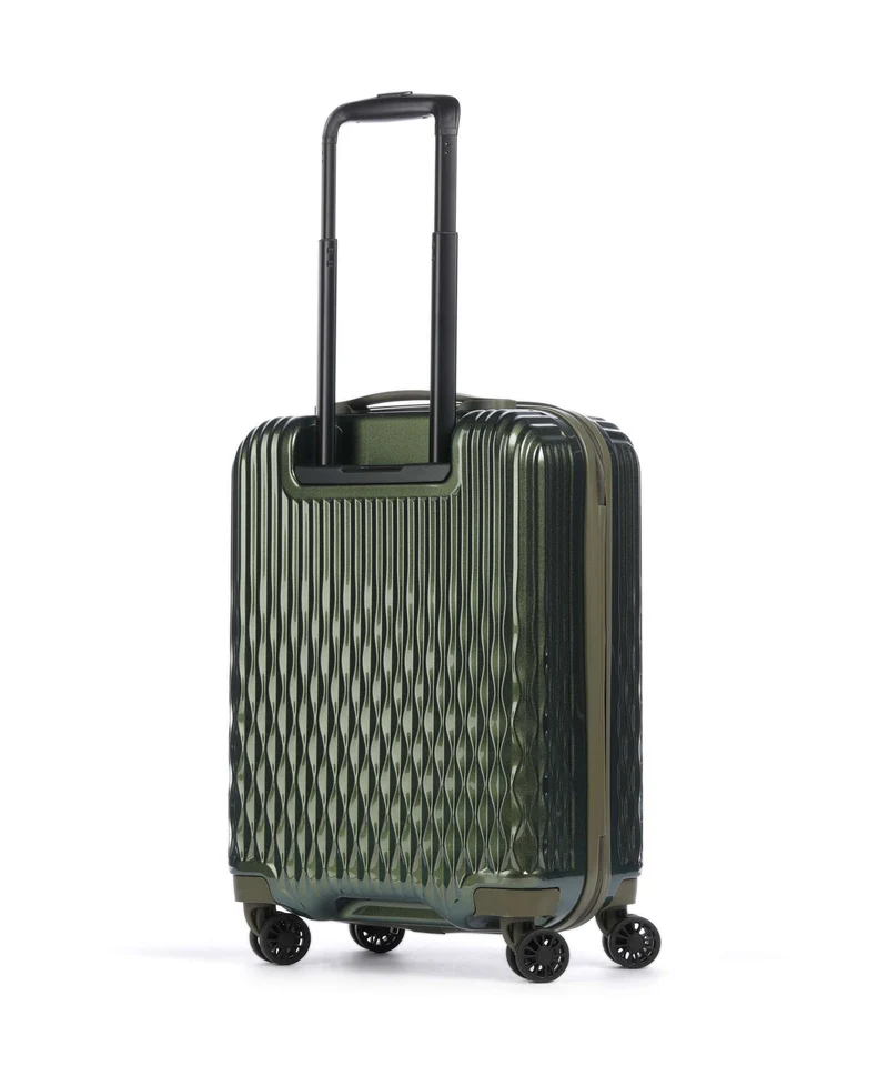 Pack Easy Flow 4-Rollen Trolley bronze green