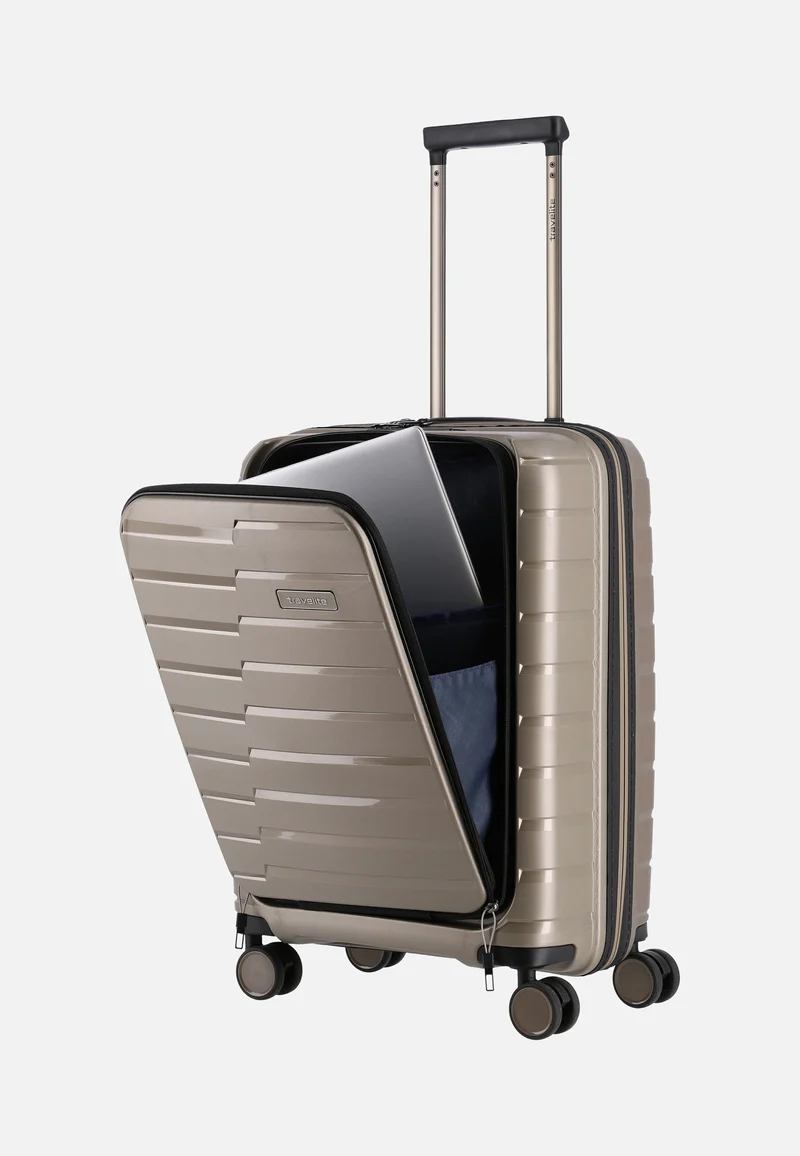 Air Base 4-Rad Trolley S Vortasche Champagner - Koffer