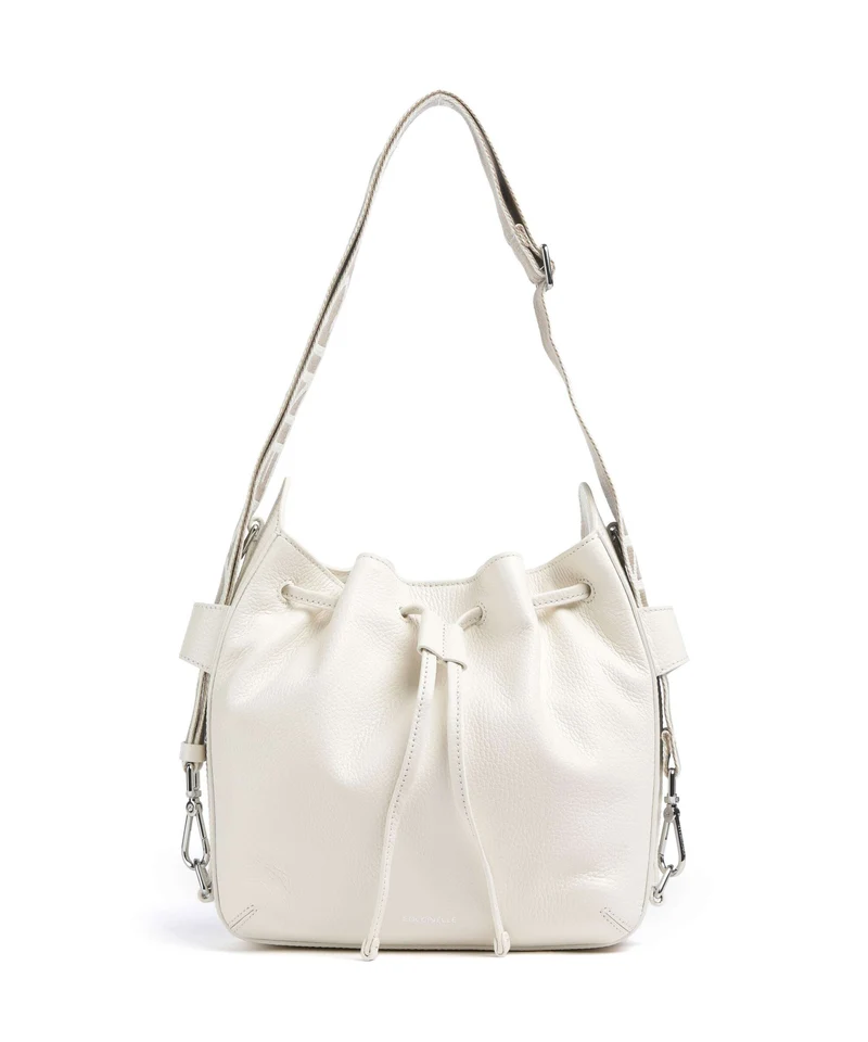 Coccinelle Gretel Ribbon Bucket Handtasche pearl
