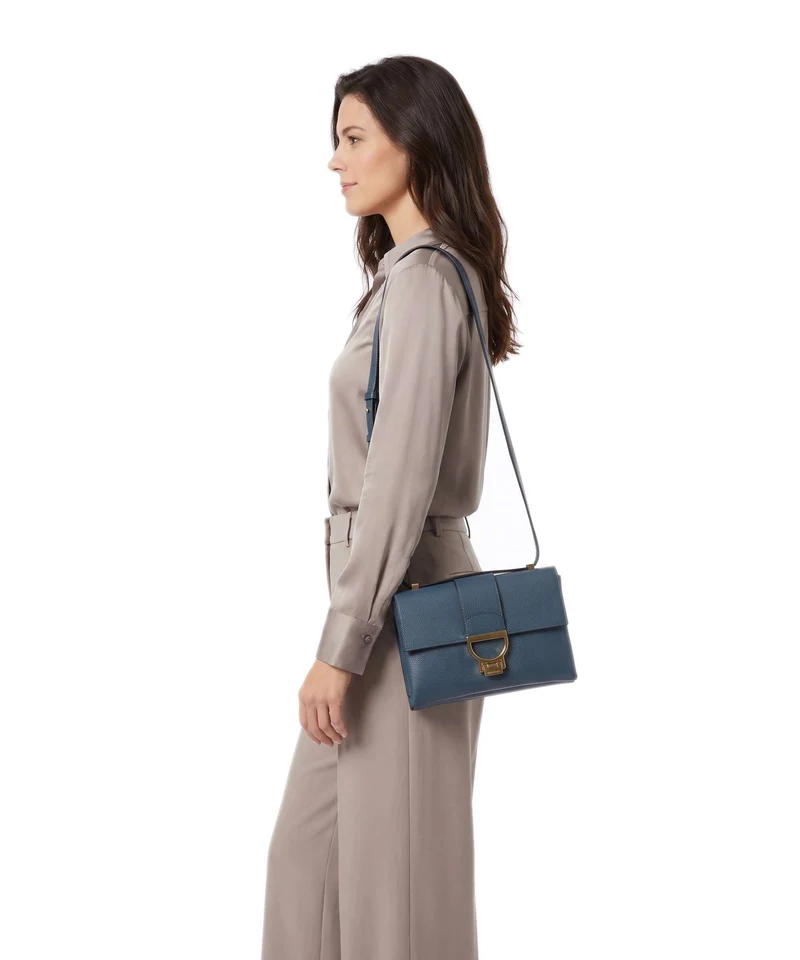 Coccinelle Arlettis Schultertasche deep blue