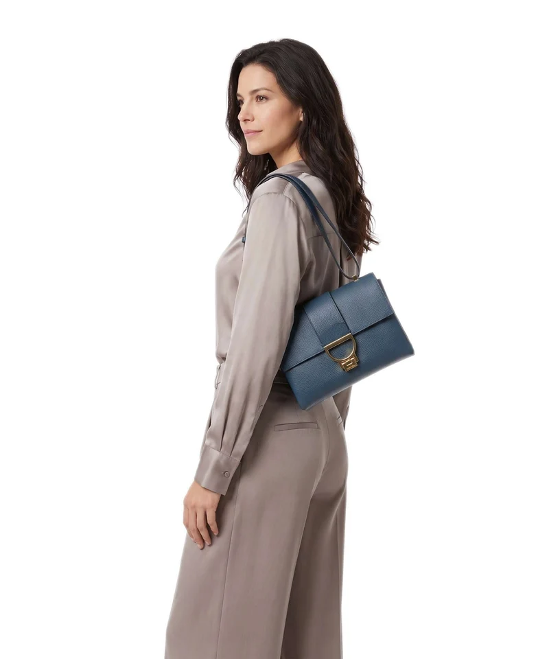 Coccinelle Arlettis Schultertasche deep blue