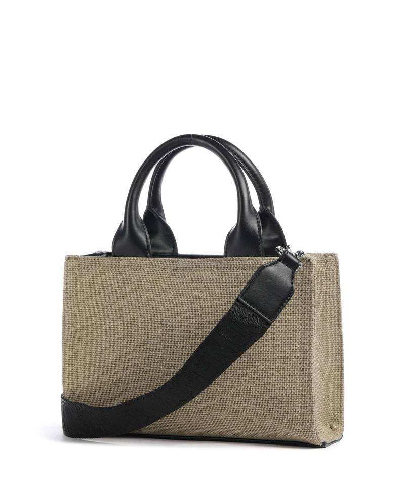 Love Moschino Cargo Canvas Handtasche black/gold