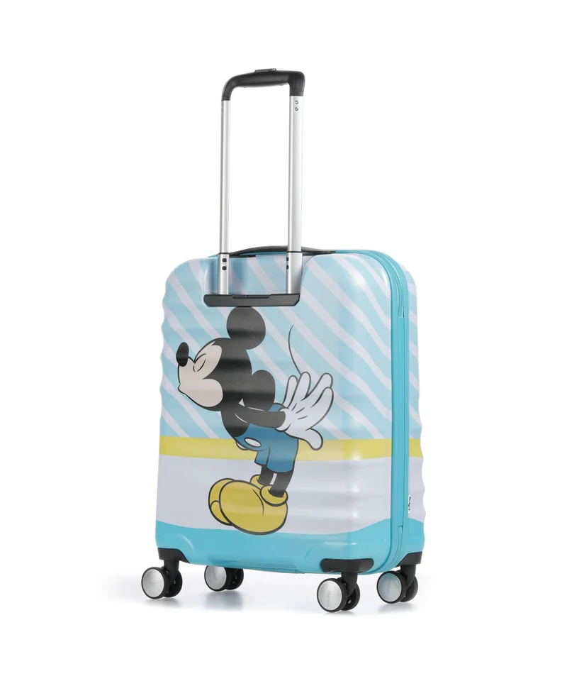 American Tourister Wavebreaker Disney 4-Rollen Trolley mickey blue kiss