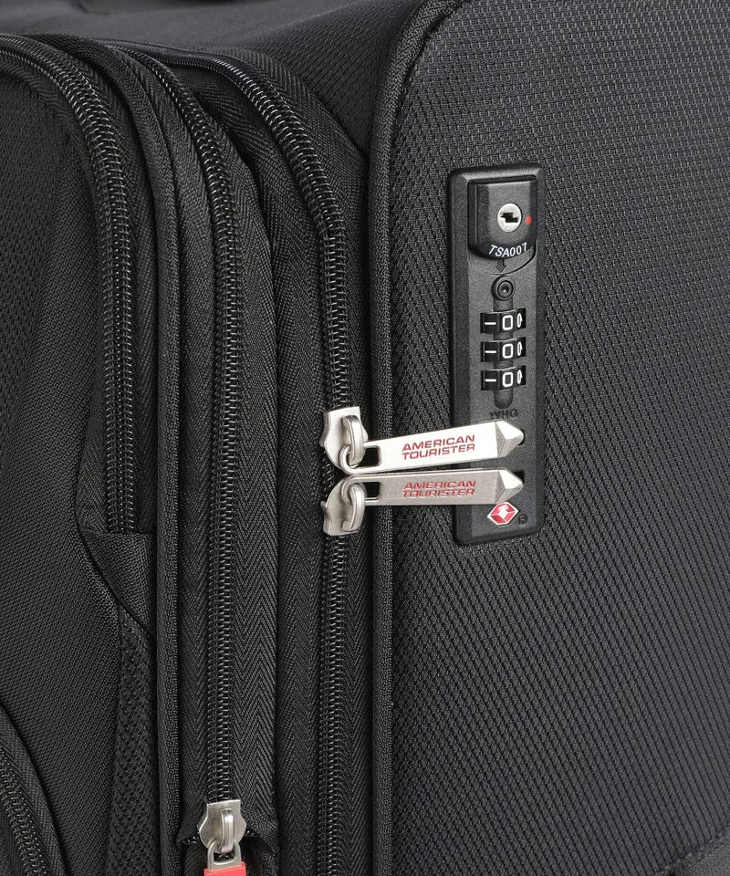 American Tourister Summerfunk 4-Rollen Trolley black