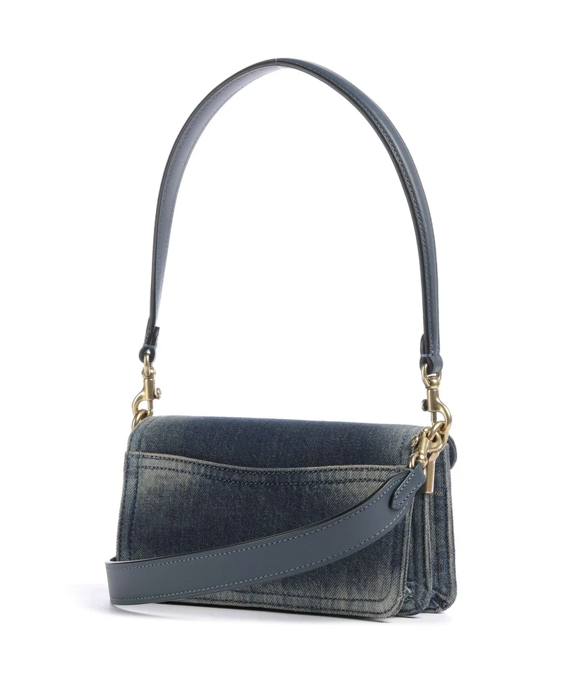 Coach Tabby Loved Denim 20 Schultertasche dark indigo