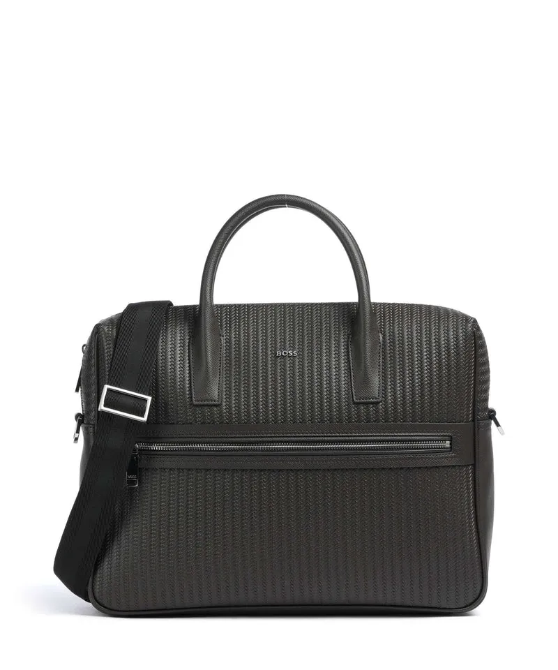BOSS Daxter Aktentasche dark brown