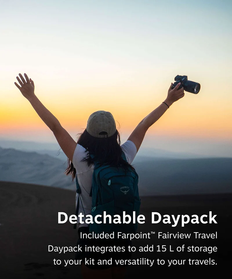 Osprey Fairview 70 Reiserucksack black