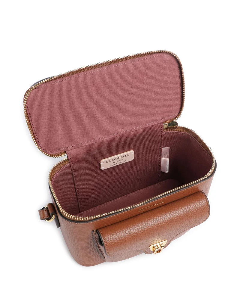 Coccinelle Beat Generation Umhängetasche cognac