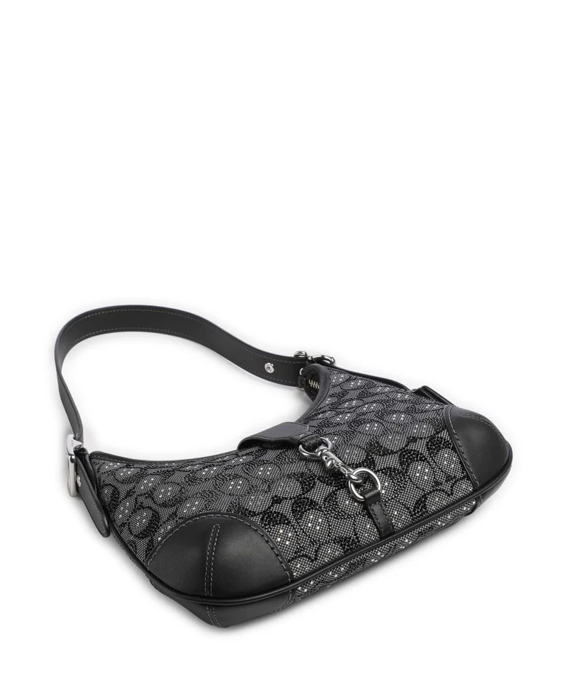 Coach The Coach Originals Hamptons Crystal Signature Schultertasche black