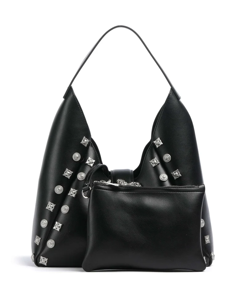 Just Cavalli Iconic Snakes Beuteltasche black