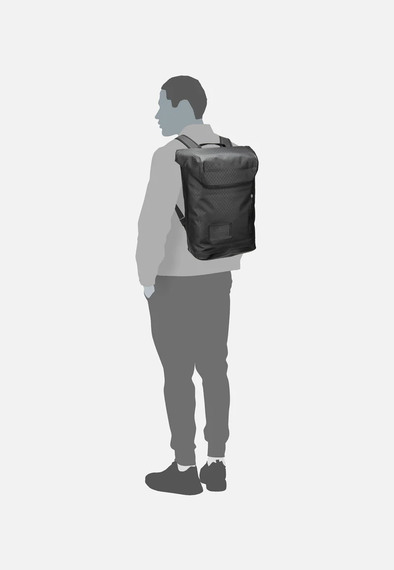 Soulo Metrosphere Black Embossed - Rucksack