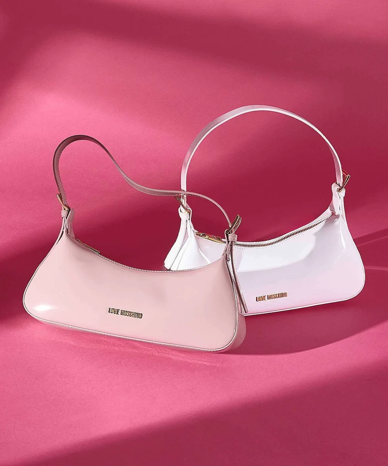 Love Moschino Smart Daily Schultertasche white