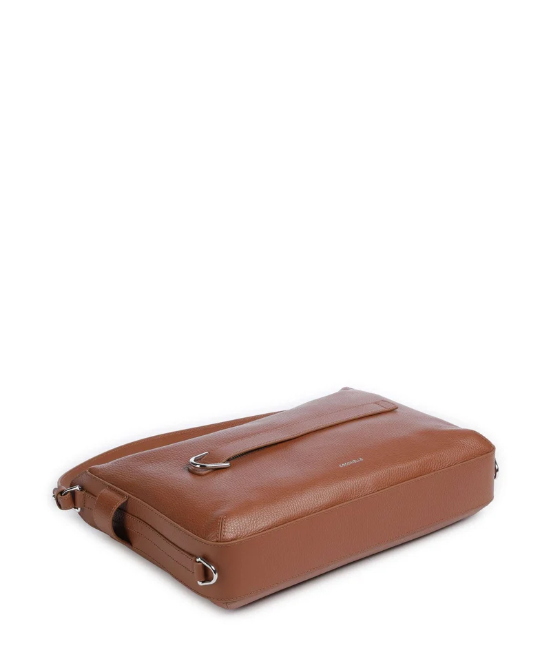 Coccinelle Gretel Ribbon Beuteltasche cognac