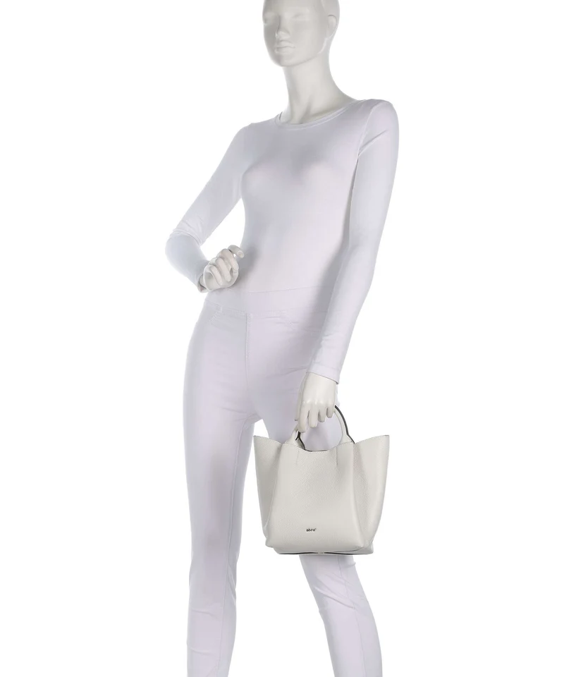 Abro Agave Essential Small Handtasche ivory