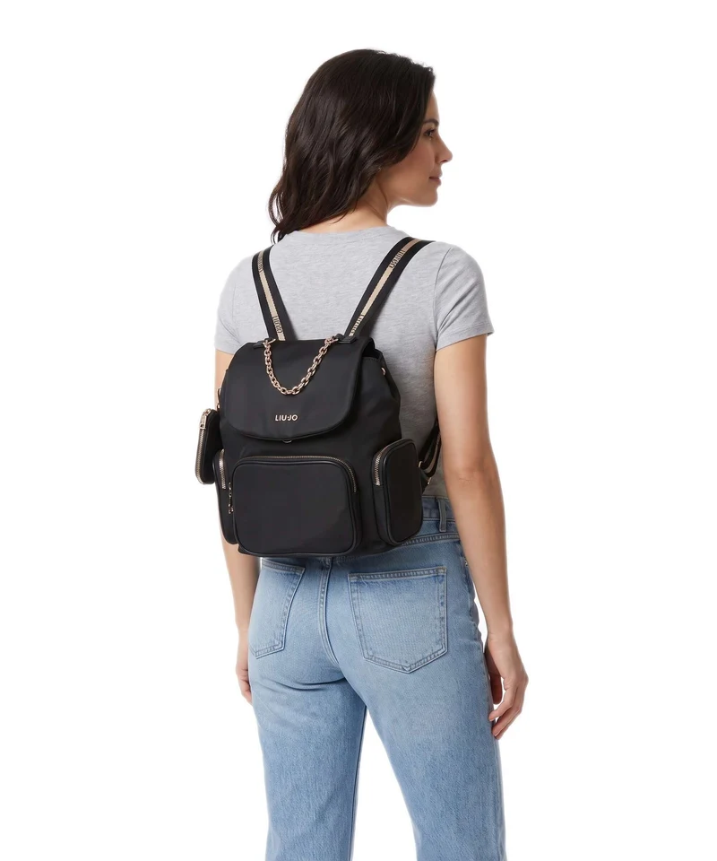 Liu Jo Achala M Rucksack nero
