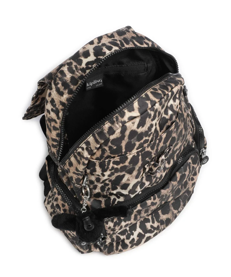 Kipling Basic City Zip S Rucksack wild leopard