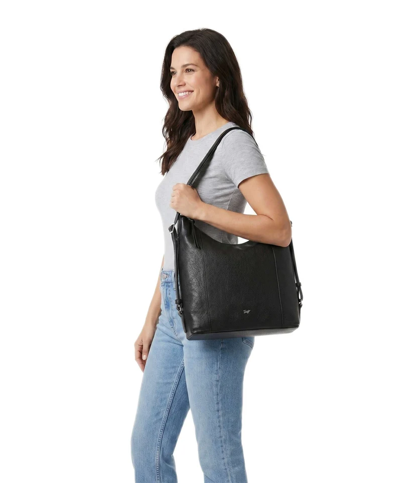 Braun Büffel Hanna Rucksack-Tasche schwarz