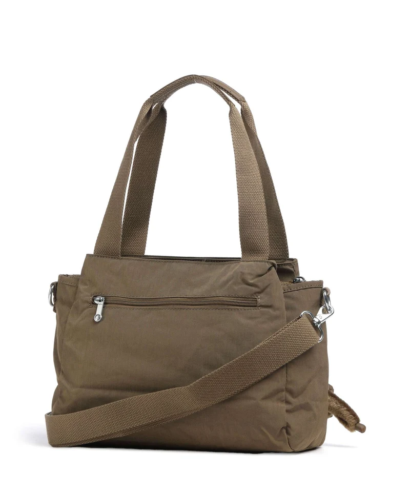 Kipling Basic Elysia Schultertasche smooth khaki