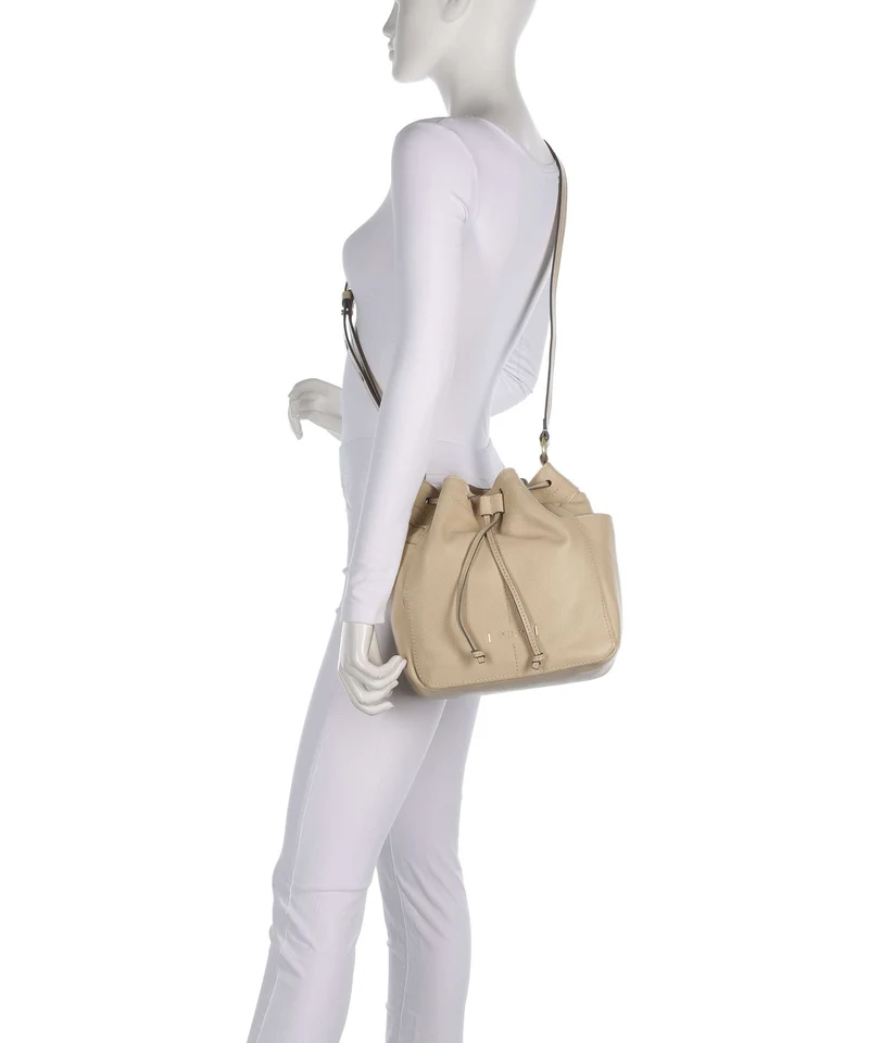 The Bridge Letizia Soft Bucket Handtasche butter